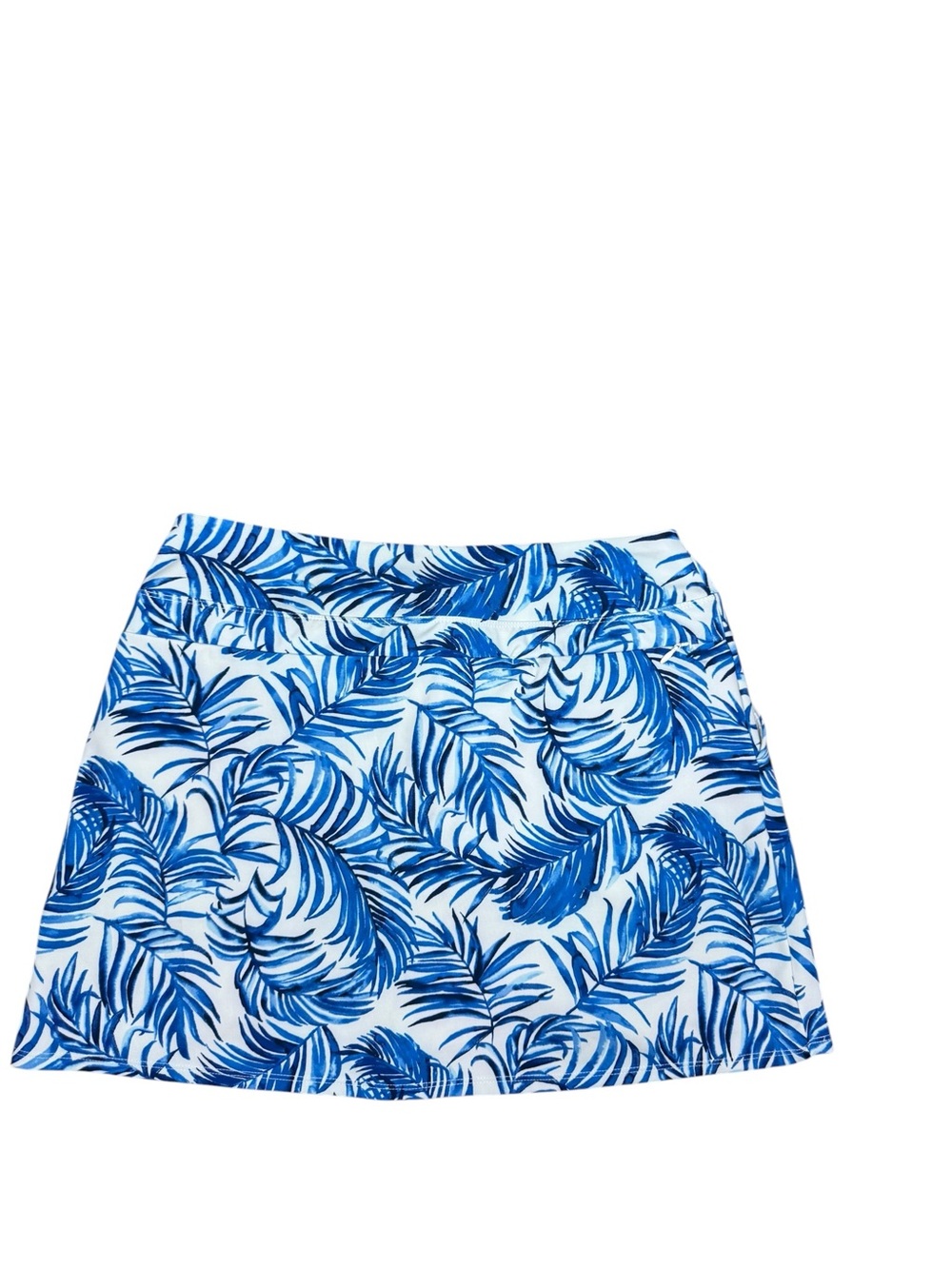 Tommy Bahama Blue Tropical Print Skirt - Picture 4 of 8